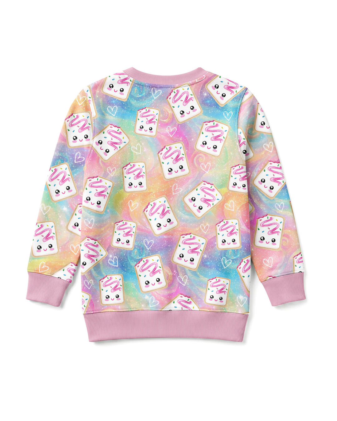 Kawaii Sprinkle Pastry Bamboo Crewneck Sweatshirt