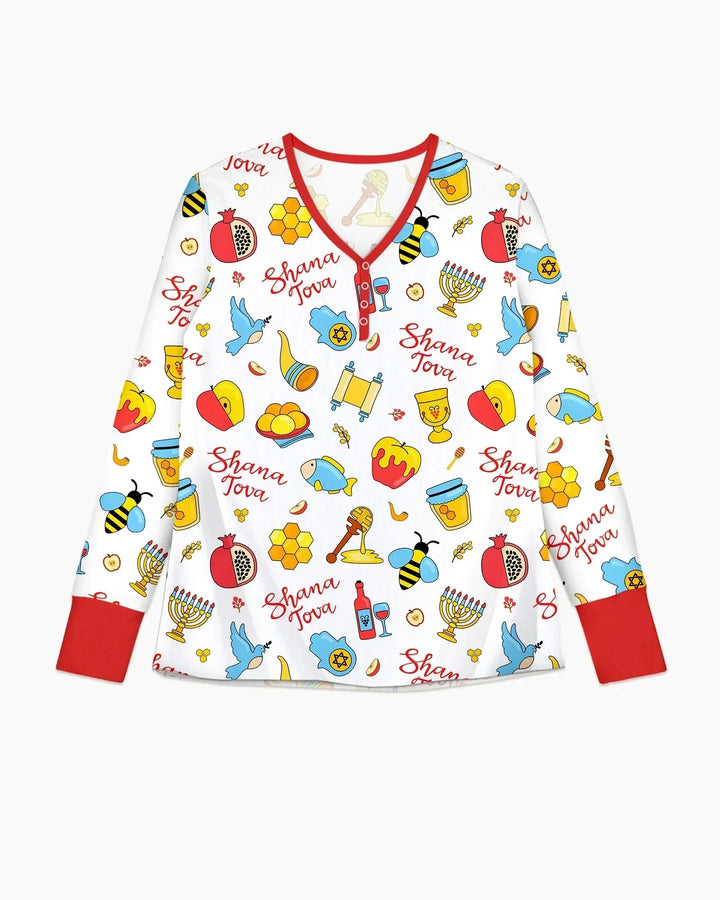 Vorlage Bambus Damen Pyjama Set