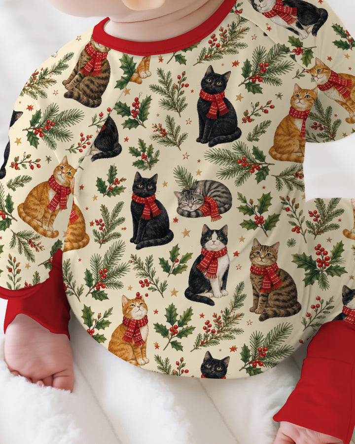 Christmas Cat Carolers Bamboo Convertible Zippy