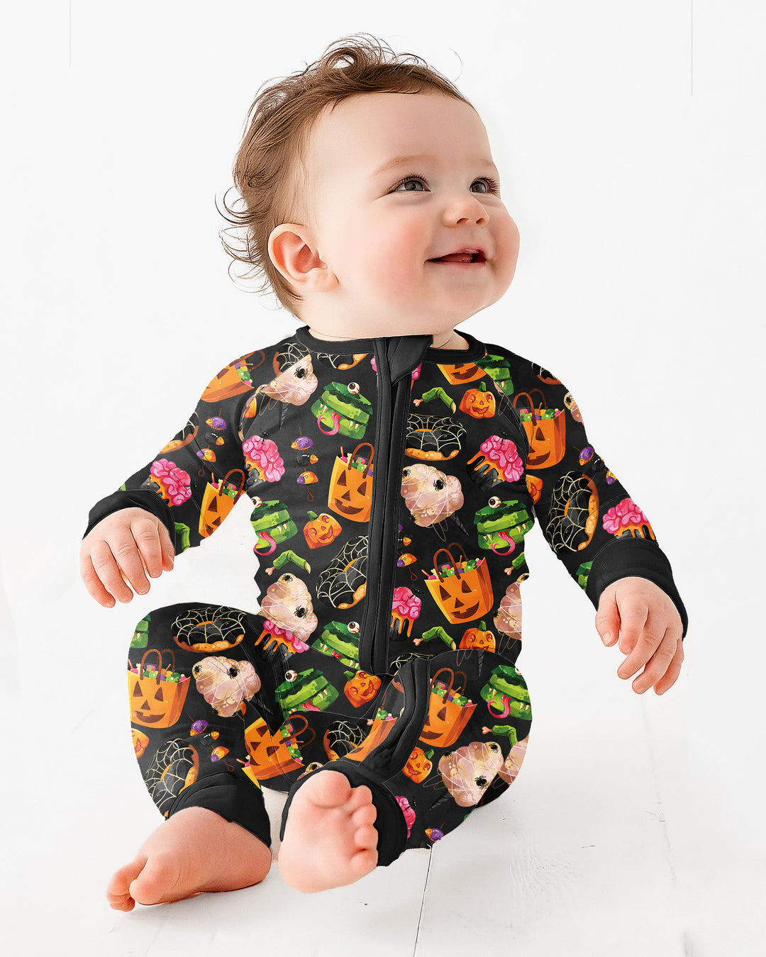 Gerippte Babykleidung mit individuellem Foto - Weich &amp; Skizzenhaft