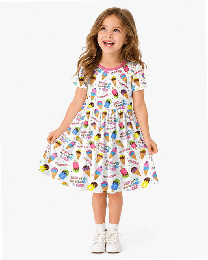 Vorlage Bambus Twirl Kleid