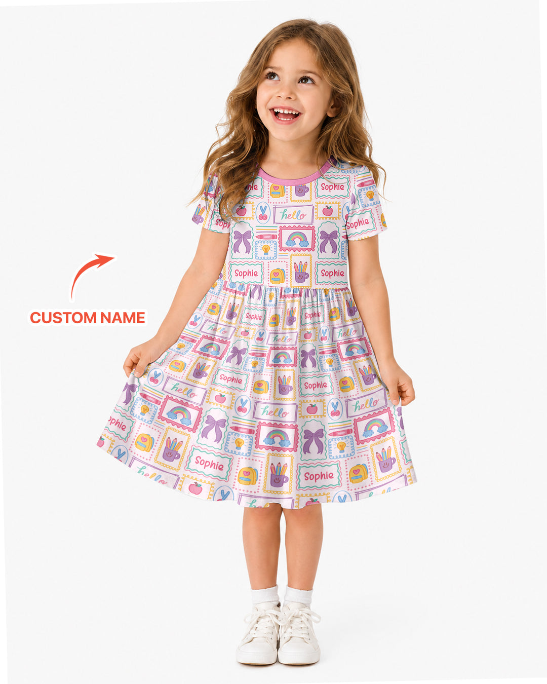 Vorlage Bambus Twirl Kleid