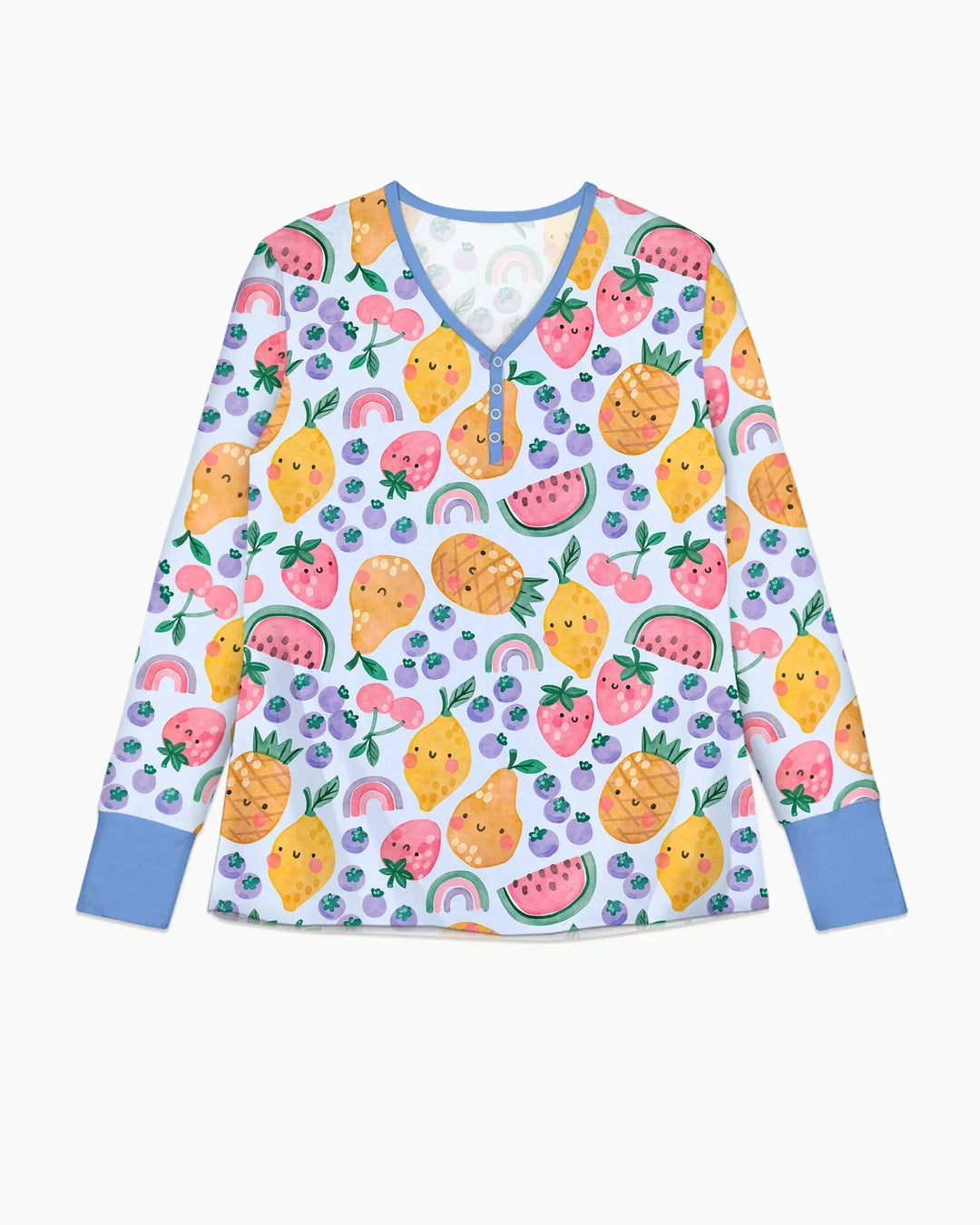Plantilla de conjunto de pijama de mujer de bambú