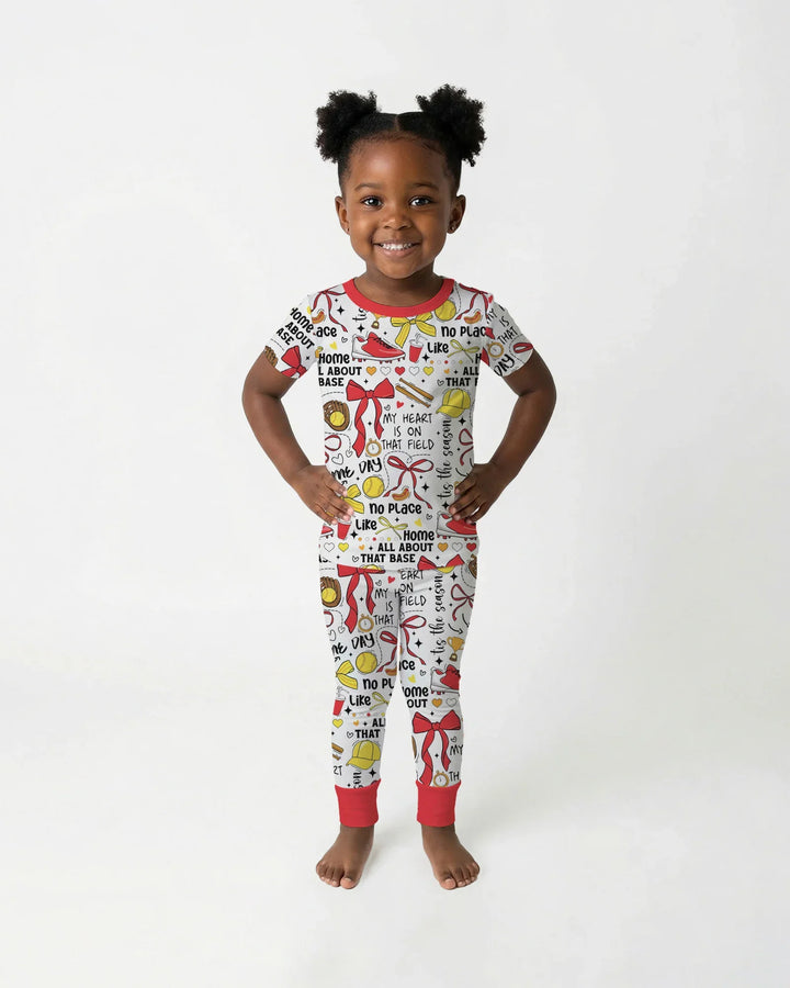 All About That Base Bamboo Two Piece Short Sleeve Pajama Set