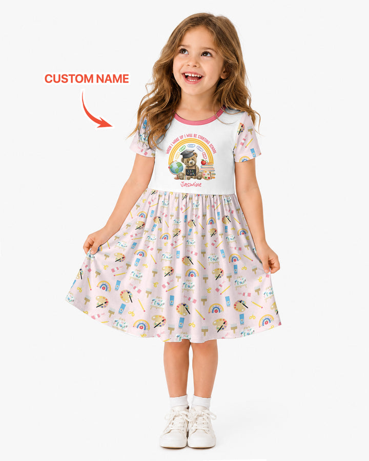Vorlage Bambus Twirl Kleid