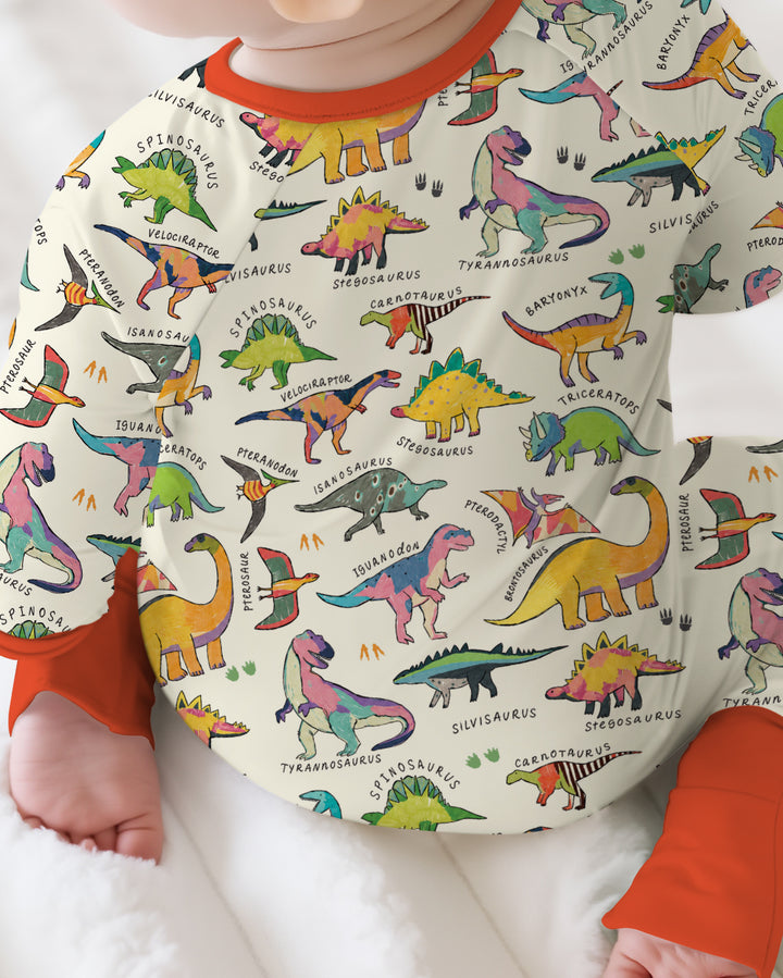 Little Dino World Bamboo Convertible Zippy