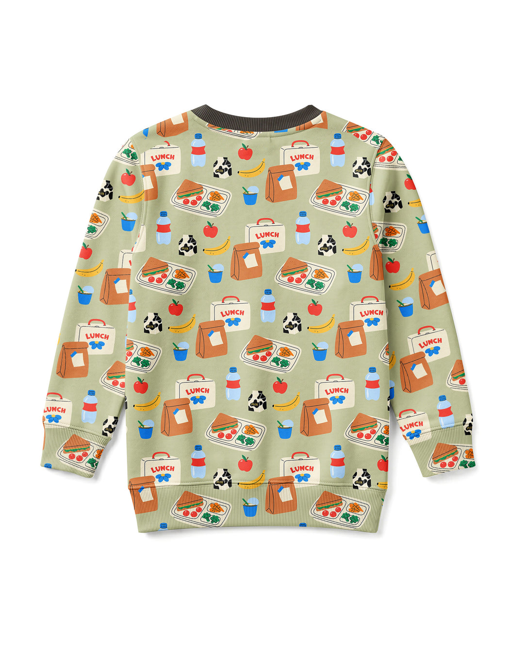 Plantilla de Sudadera de Cuello Redondo de Bambú para Mujer