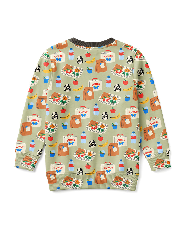 Plantilla de Sudadera de Cuello Redondo de Bambú para Mujer
