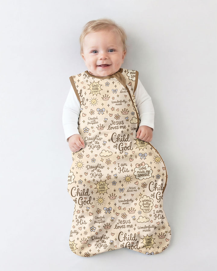 Child Of God Jesus Loves Me Bamboo Sleep Bag