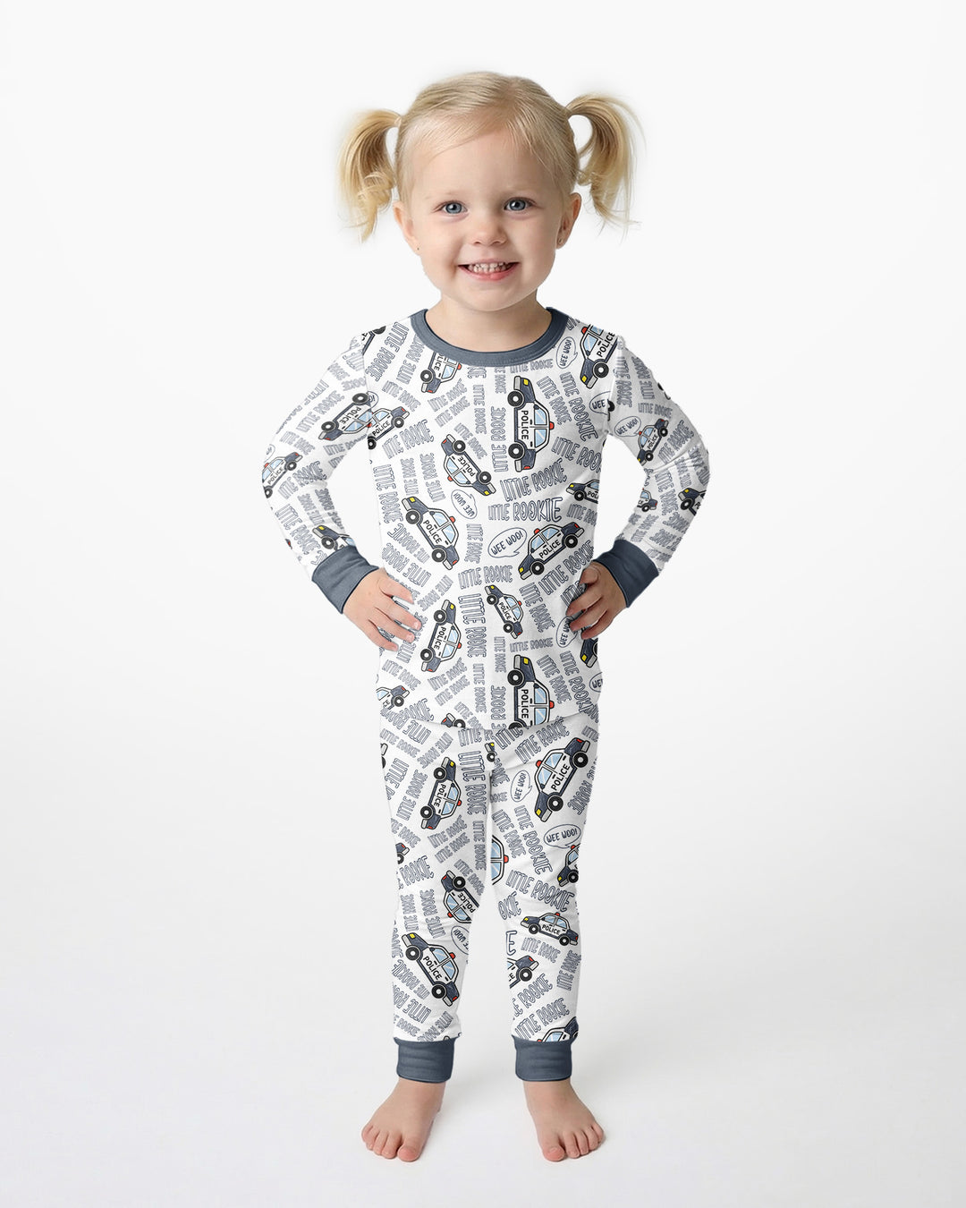 Little Rookie Bamboo Two Piece Long Sleeve Pajama Set