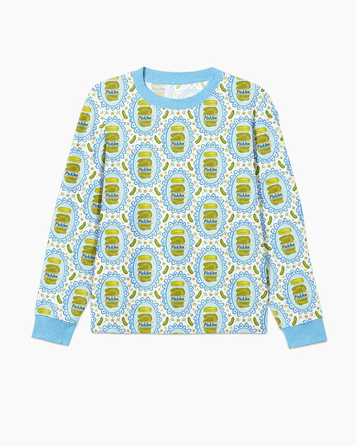 Pickle Coquette Bamboo Men's Pajama Set