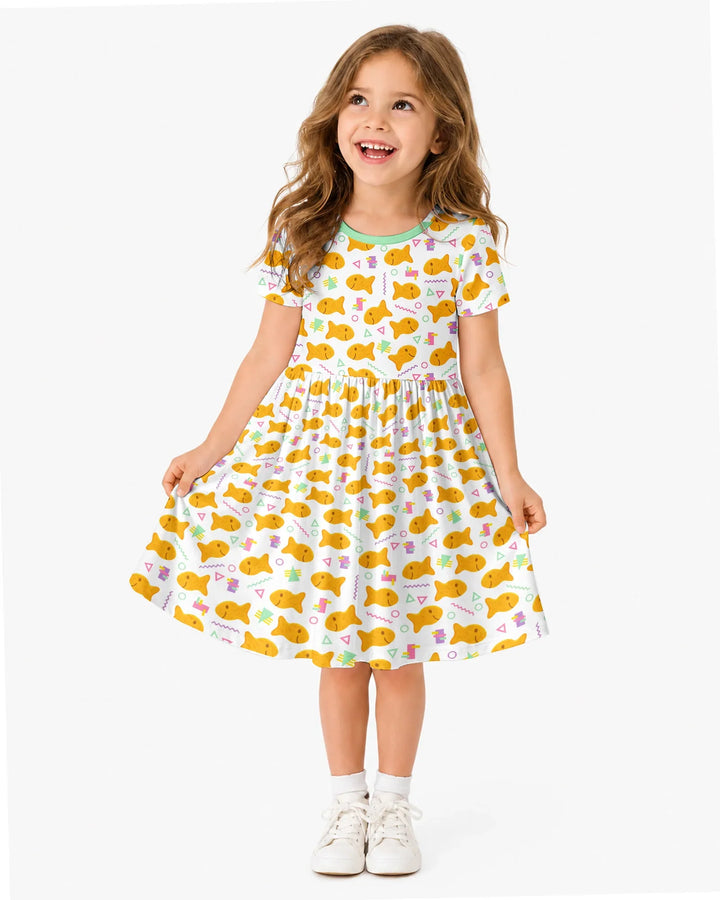 Vorlage Bambus Twirl Kleid