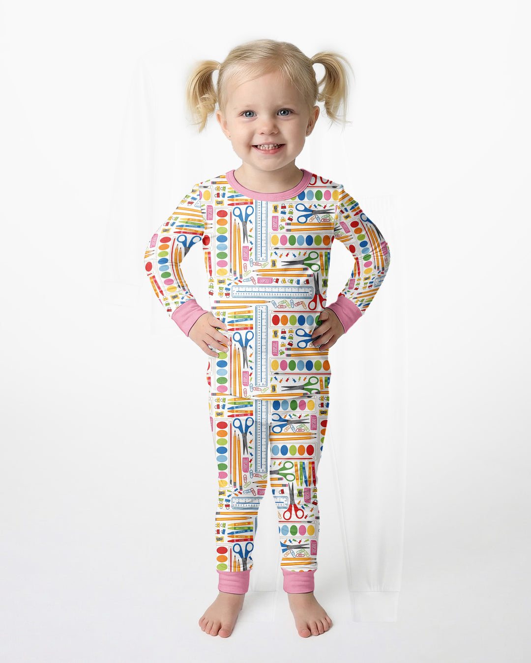 Craft Corner Bamboo Two Piece Long Sleeve Pajama Set