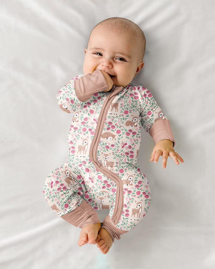 Little Deer Meadow Bamboo Convertible Zippy