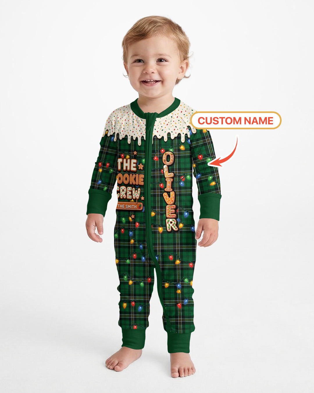 The Cookie Crew Custom Name Bamboo Convertible Zippy