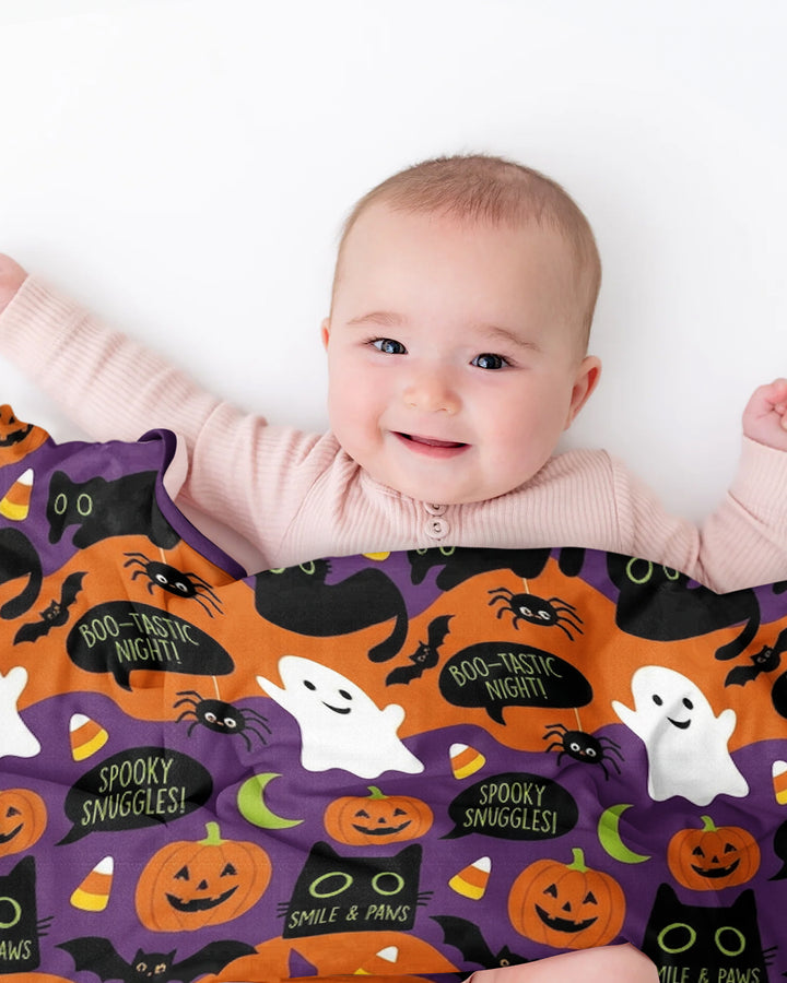 Boo-Tastic Night Bamboo Blanket