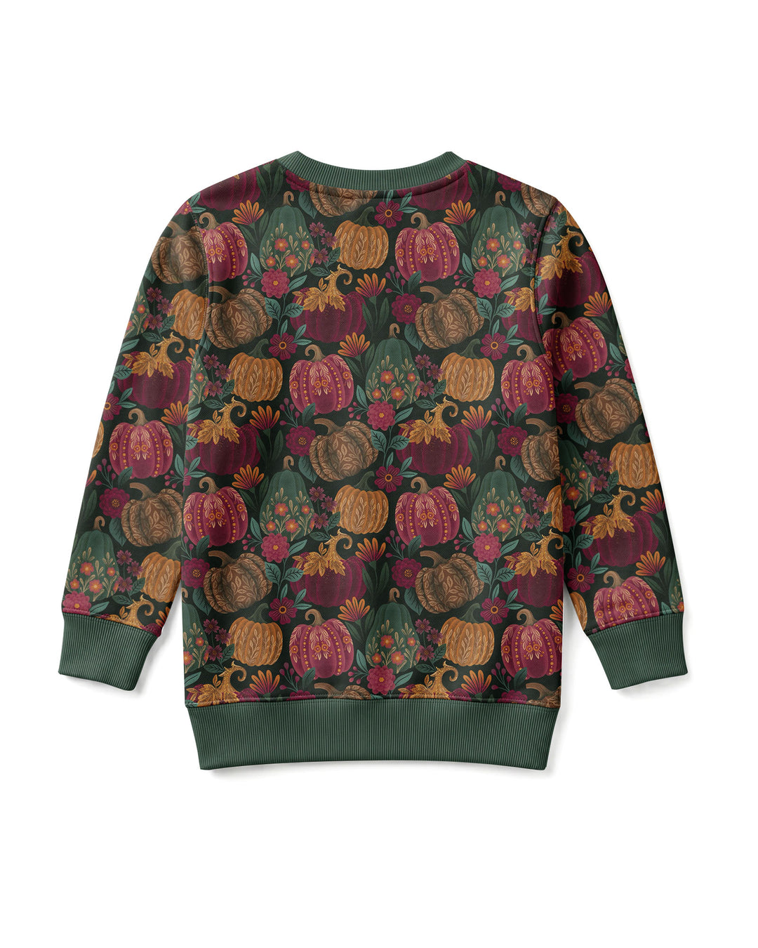 Velvet Pumpkins Bamboo Crewneck Sweatshirt