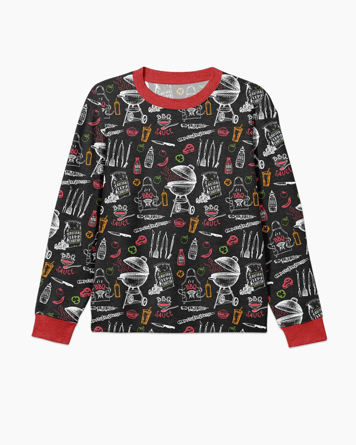 Backyard BBQ Party Family Matching Bamboo Men's Pajama Set