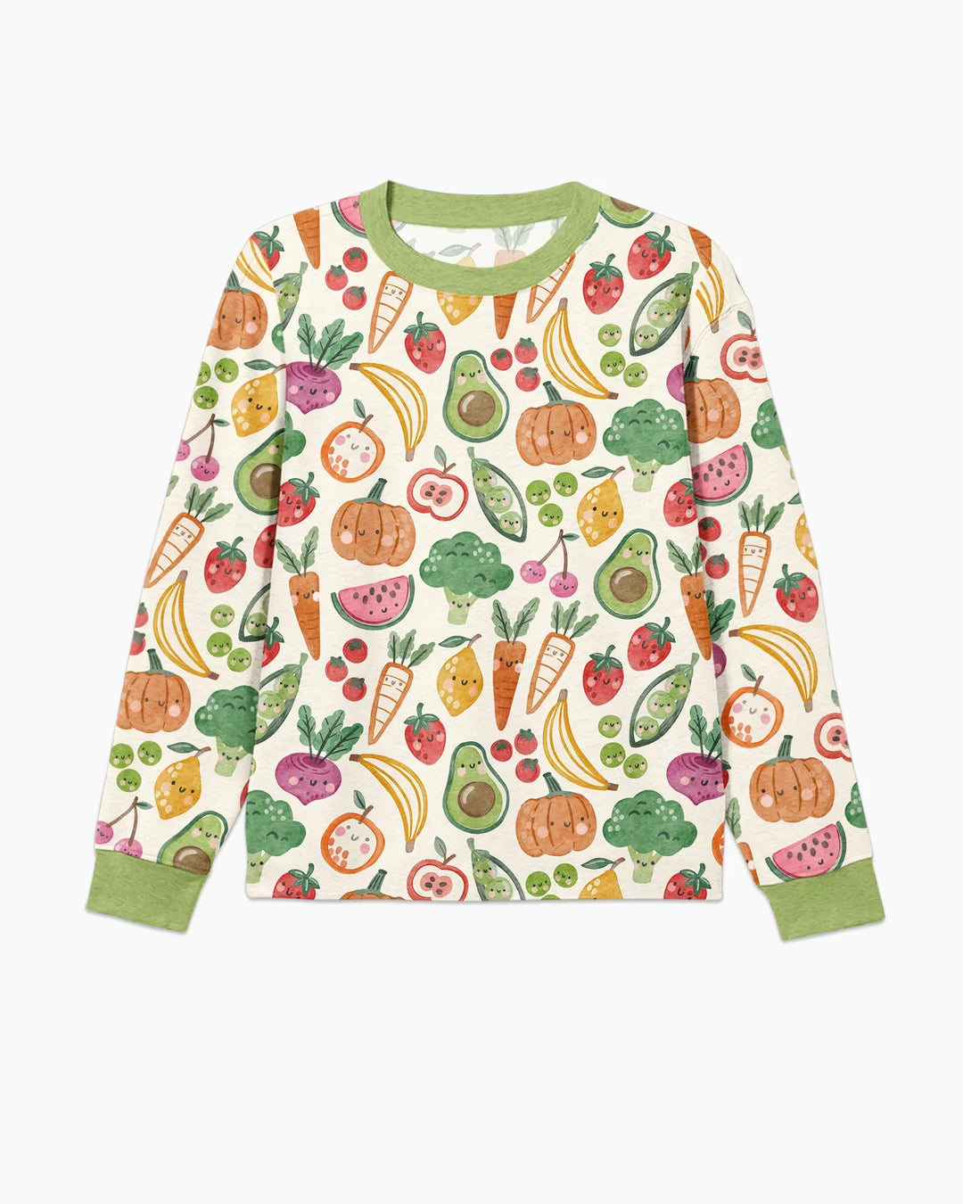 Veggie Friends Family Matching Bamboo Men's Pajama Set