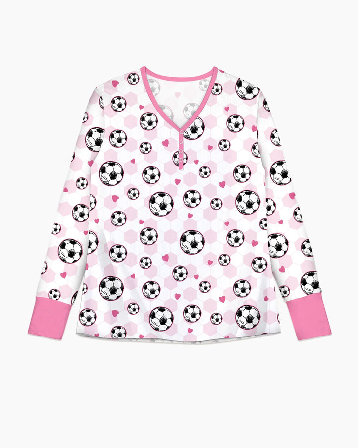 Goal Squad Family Matching Bamboo Women Pajama Set