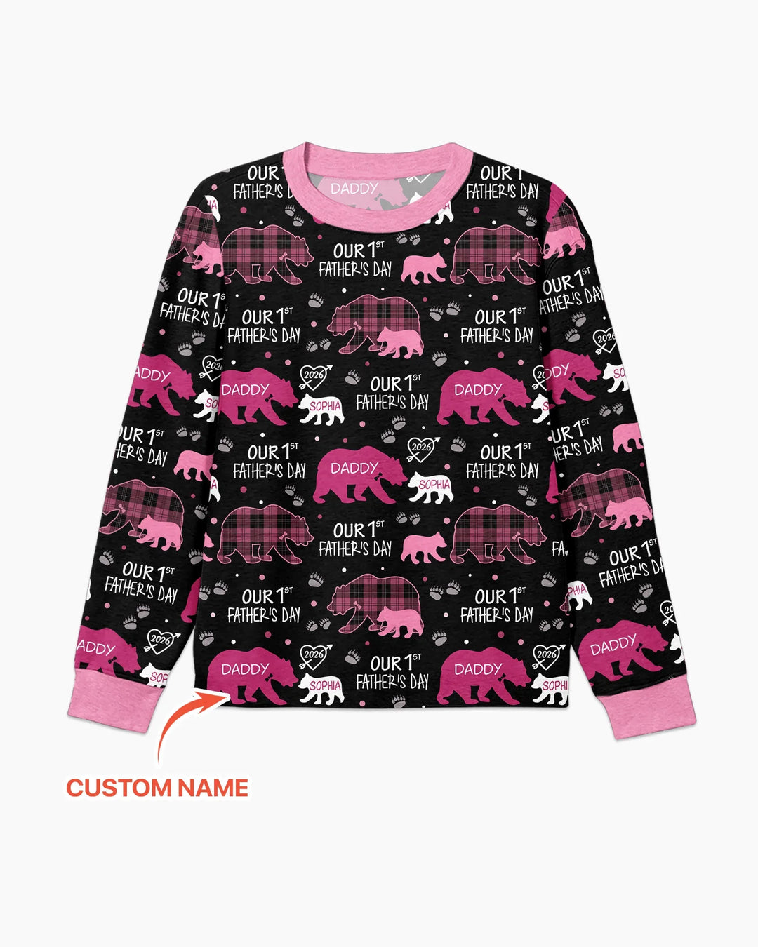 Vorlage Benutzerdefiniertes Herren-Pyjama-Set