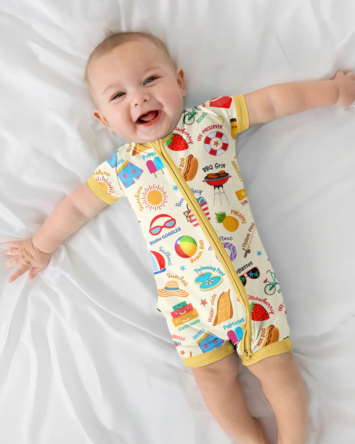 Love Summer Bamboo Shorty Zippy