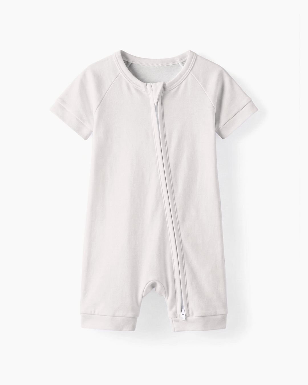 Solid Color Bamboo Shorty Zippy