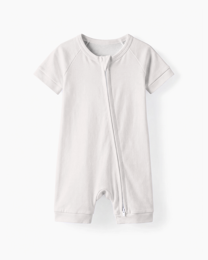 Solid Color Bamboo Shorty Zippy