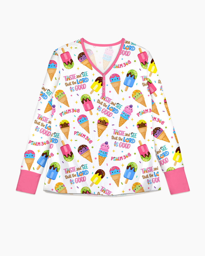 Vorlage Bambus Damen Pyjama Set