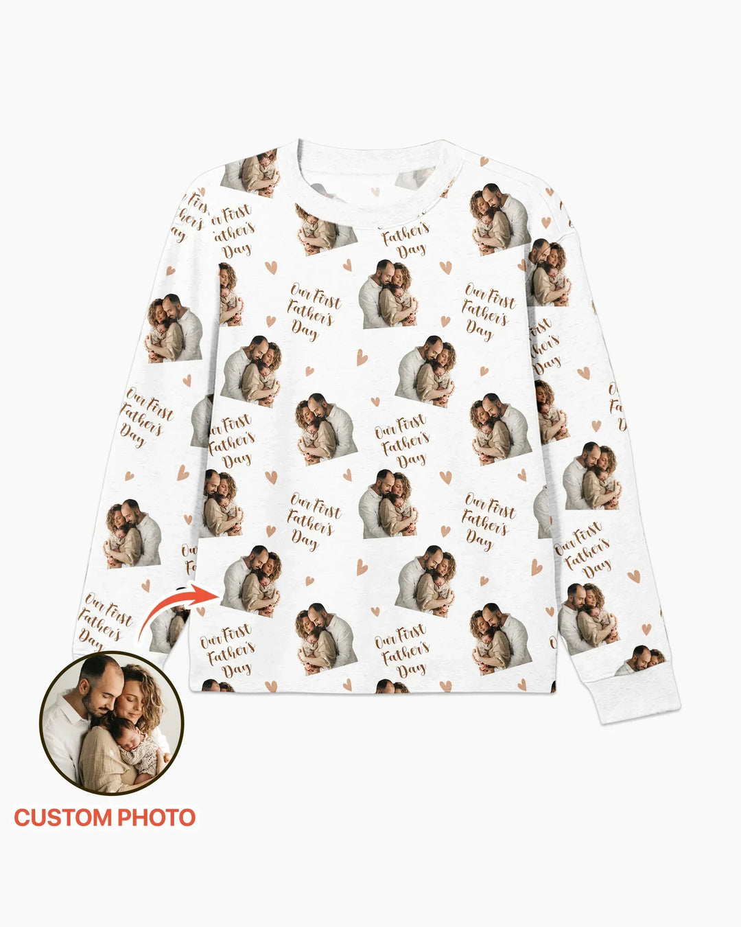 Vorlage Benutzerdefiniertes Herren-Pyjama-Set