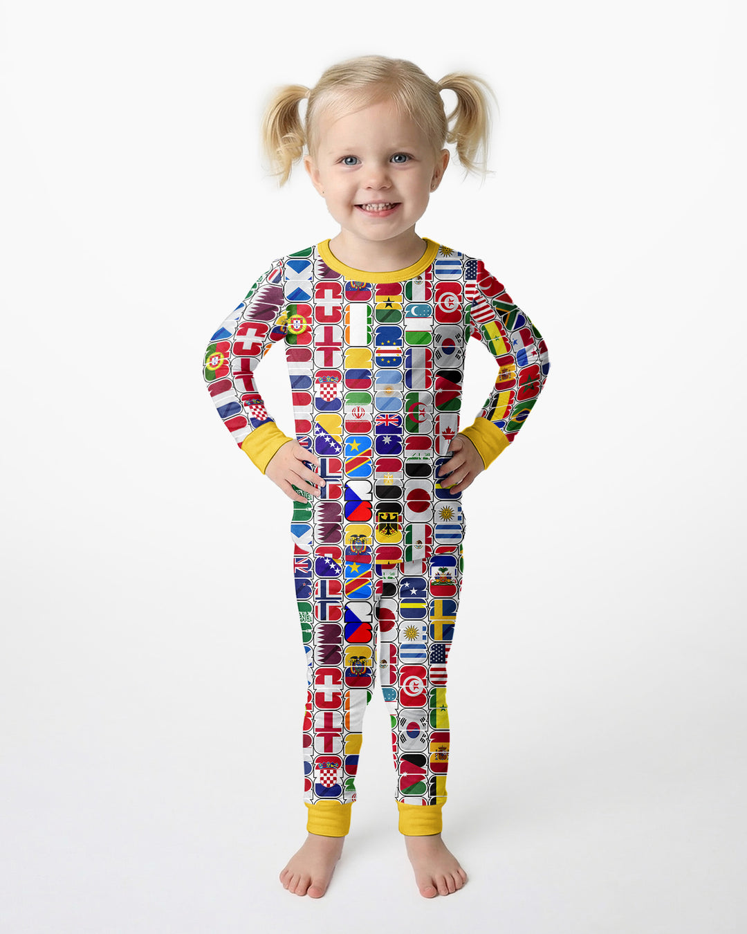 We Are 26 Family Matching Bamboo Two Piece Long Sleeve Pajama Set