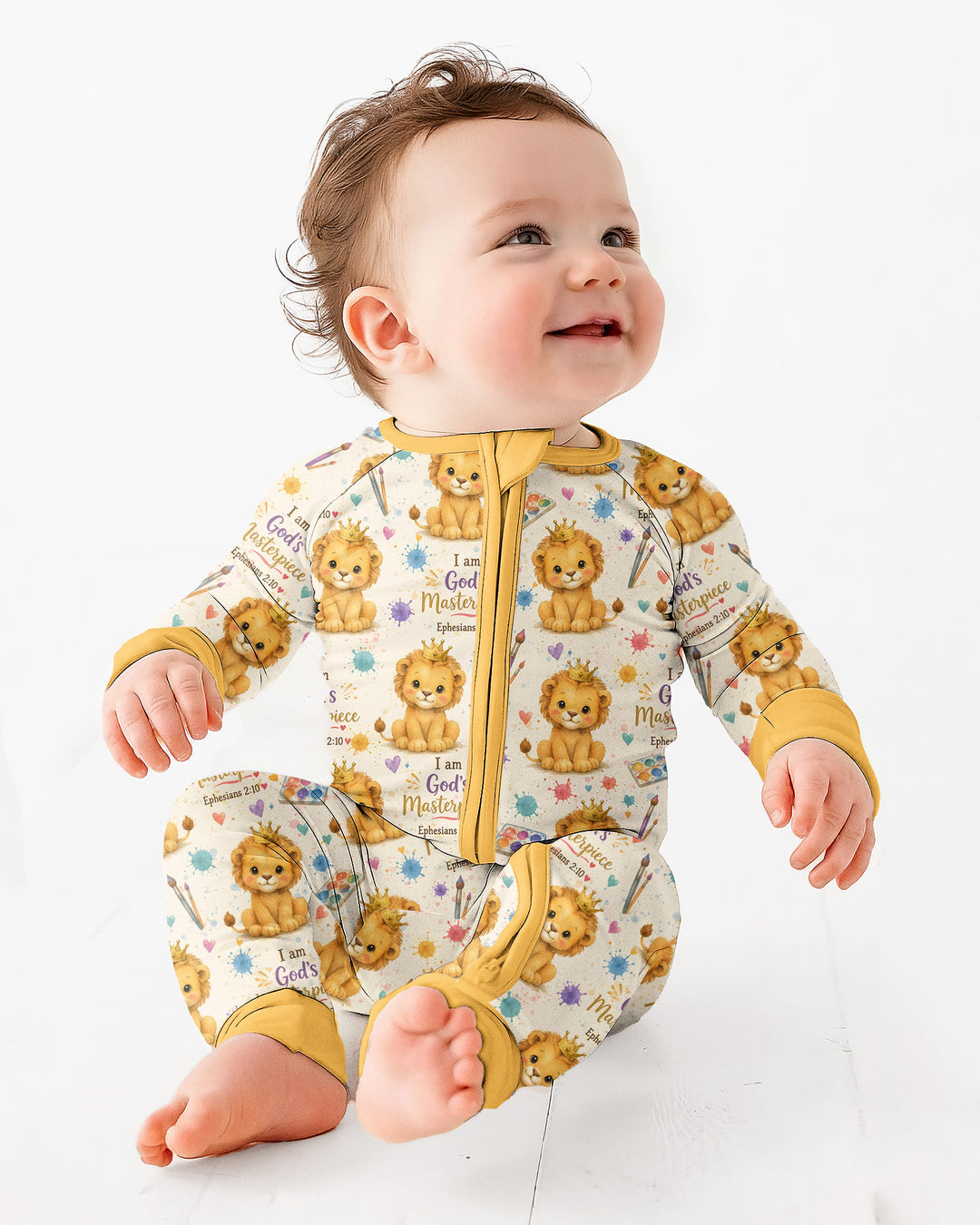 I Am God's Masterpiece Bamboo Convertible Zippy