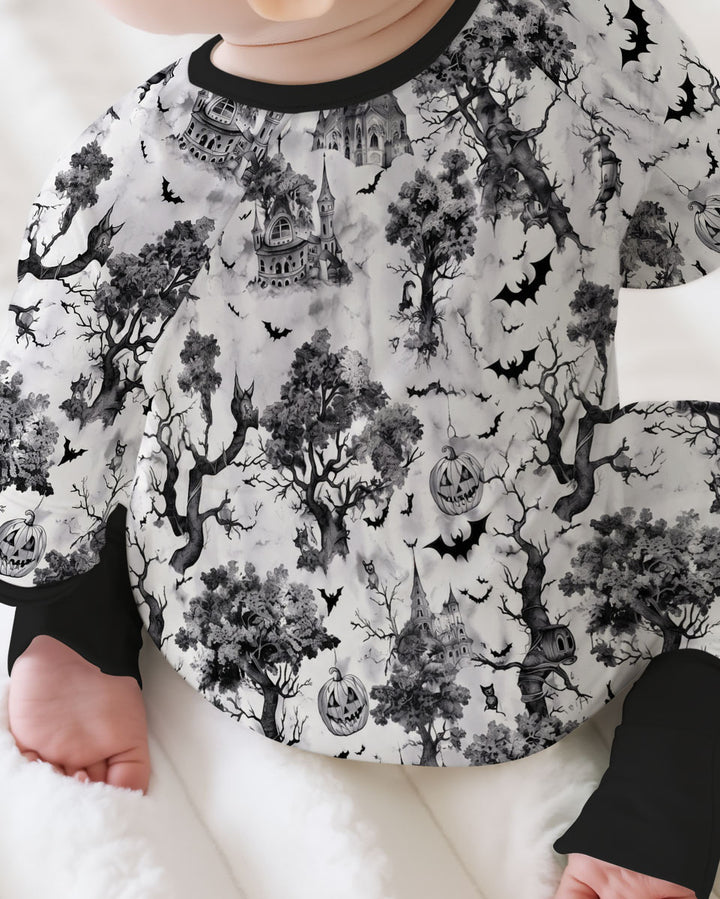 Gothic Halloween Chinoiserie Bamboo Convertible Zippy