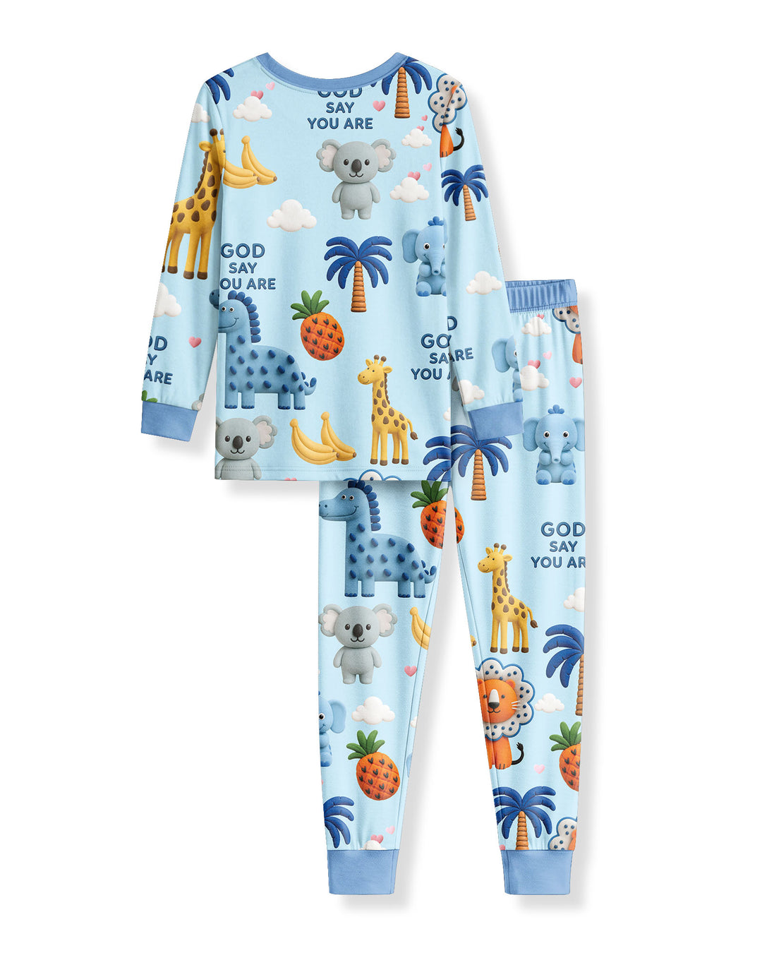 Little Blessings Bamboo Two Piece Long Sleeve Pajama Set
