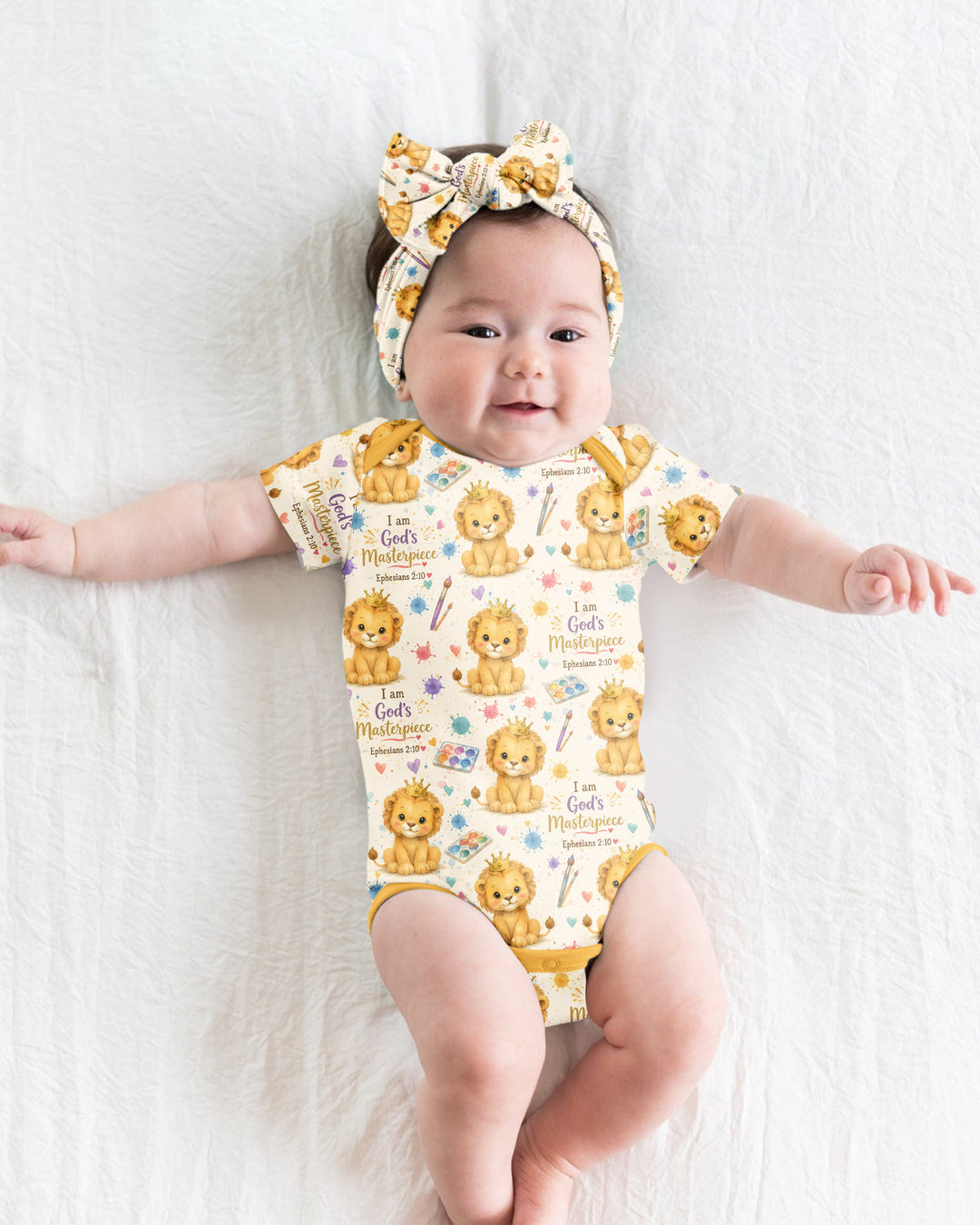 Gerippte Babykleidung mit individuellem Foto - Weich &amp; Skizzenhaft
