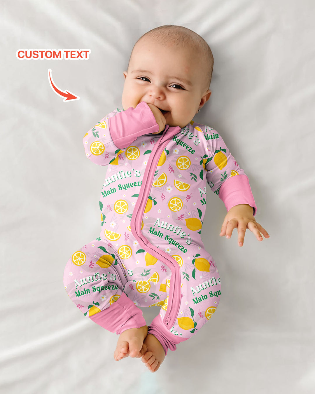 Personalized Family's Main Squeeze Bamboo Convertible Zippy