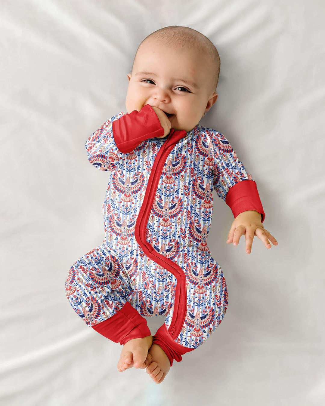 Patriotic Eagle Bamboo Convertible Zippy