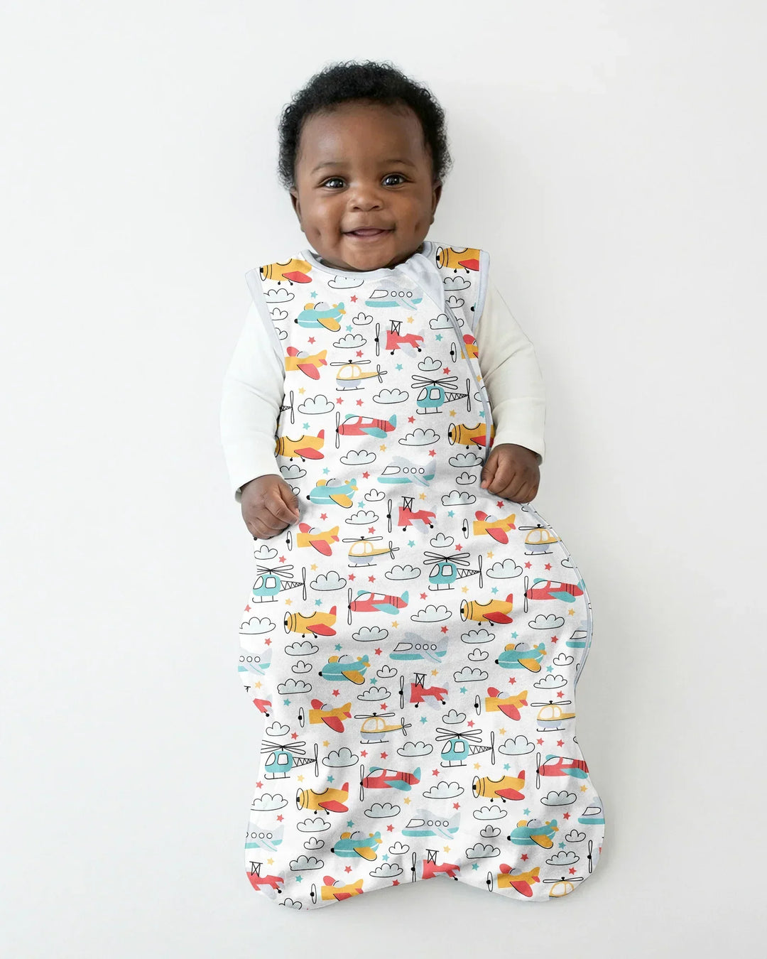 Airplanes and Helicopters Bamboo Sleep Bag