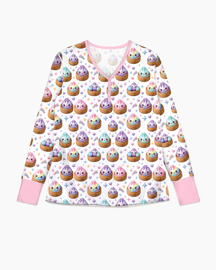 Vorlage Bambus Damen Pyjama Set