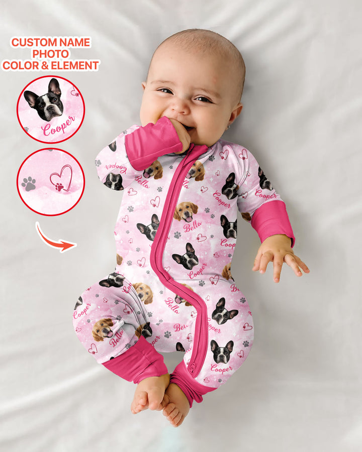 Personalized Family Matching Bamboo Convertible Zippy