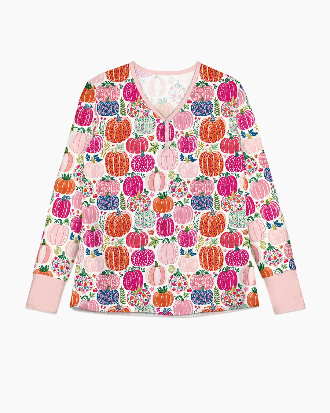 Pumpkin & Bloom Bamboo Women Pajama Set