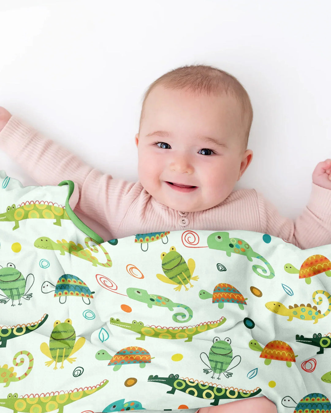 Swamp Buddies Bamboo Blanket