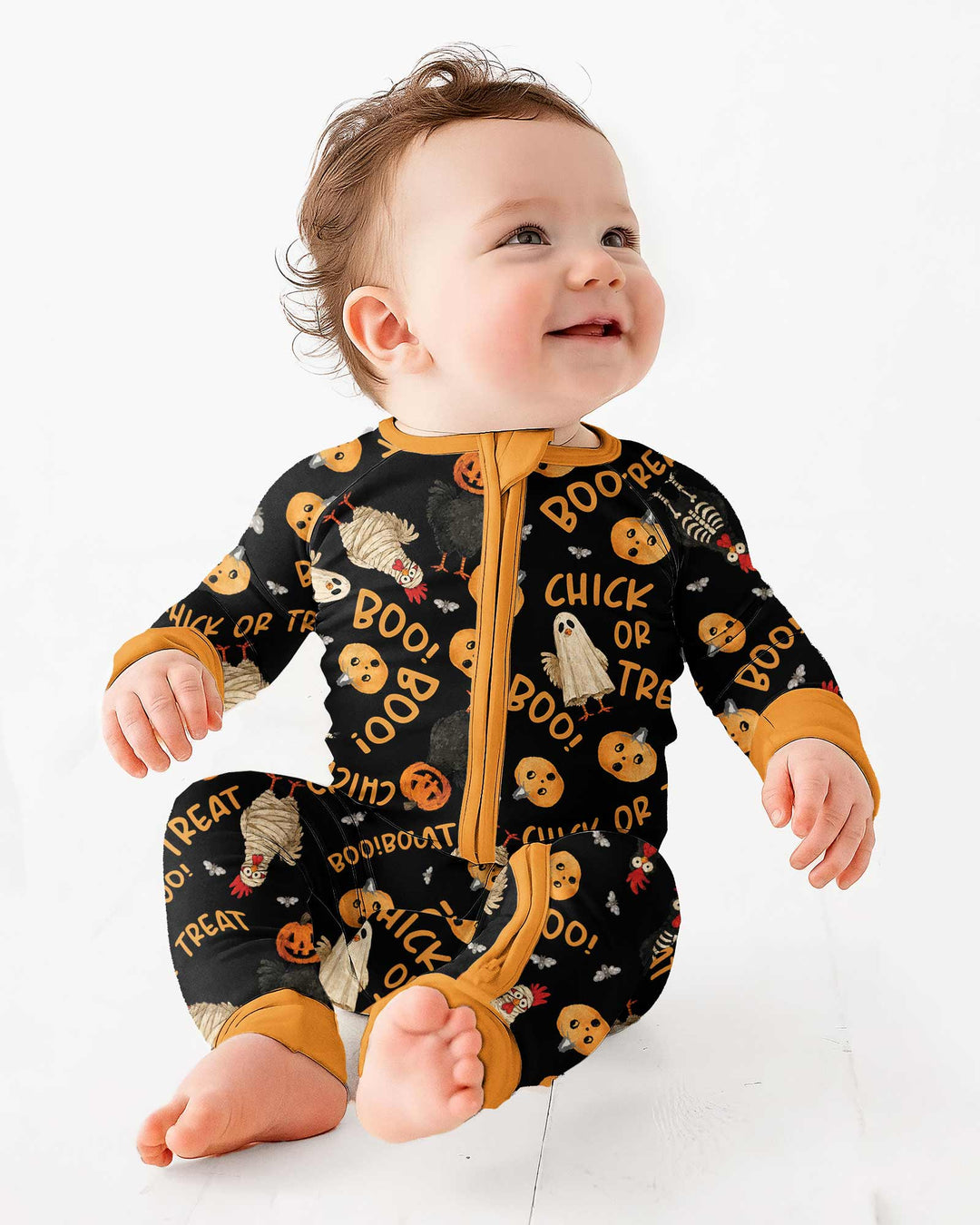 Halloween Chick or Treat Bamboo Convertible Zippy