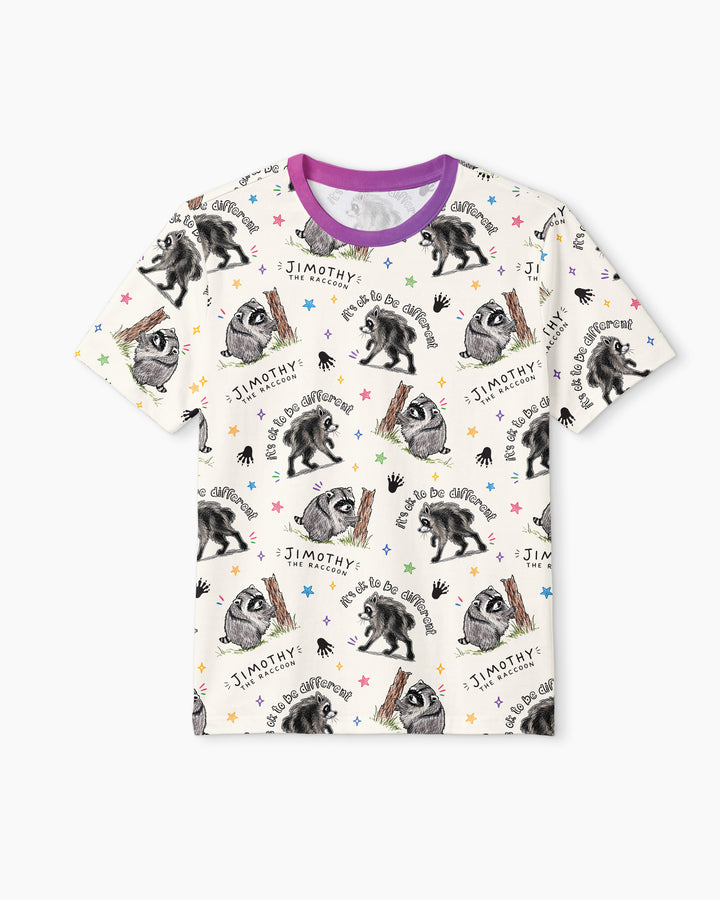 It's Okay to be Jimothy Bamboo Men Short Sleeve Short Pajama Set