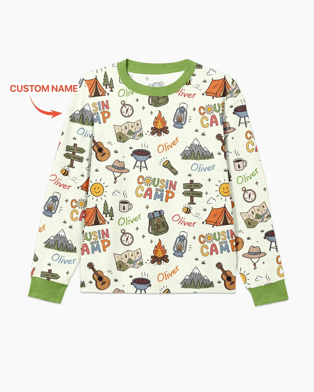 plantilla Conjunto de Pijama de Bambú para Hombre