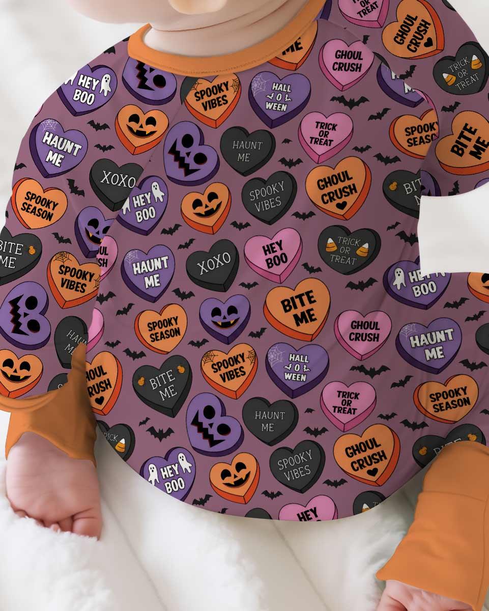 Candy Hearts Halloween Convertible Zippy