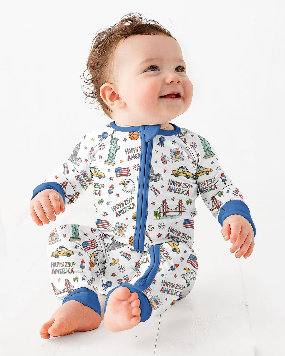 Gerippte Babykleidung mit individuellem Foto - Weich &amp; Skizzenhaft