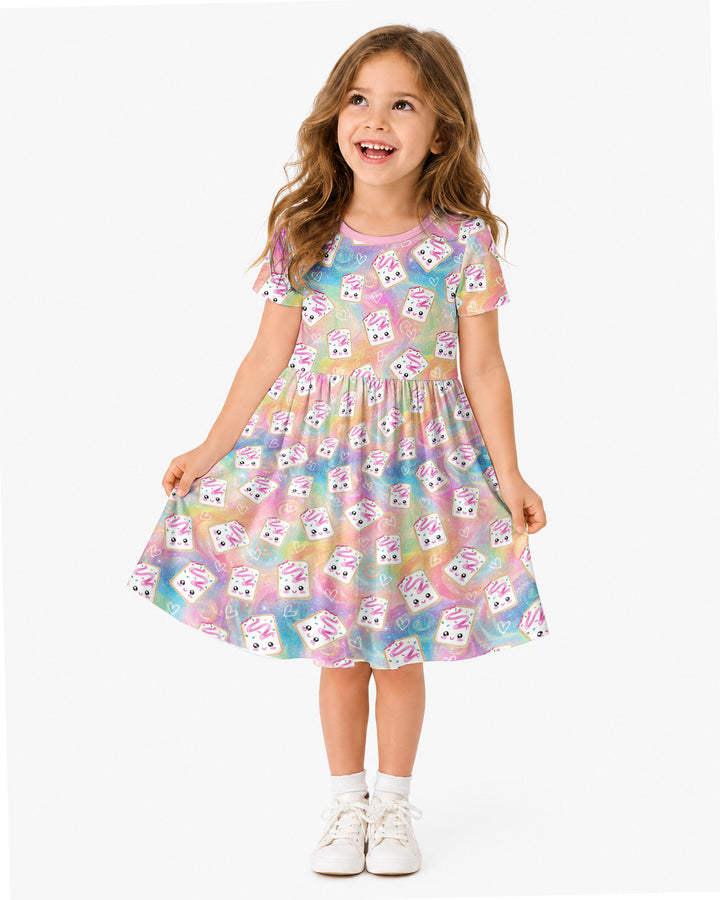 Vorlage Bambus Twirl Kleid