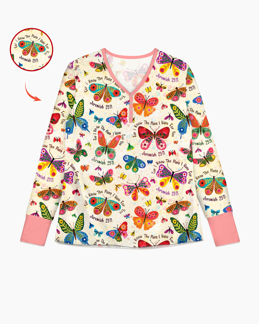 Vorlage Bambus Damen Pyjama Set