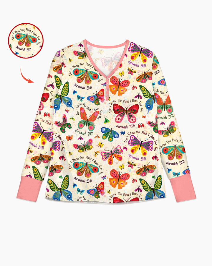 Vorlage Bambus Damen Pyjama Set